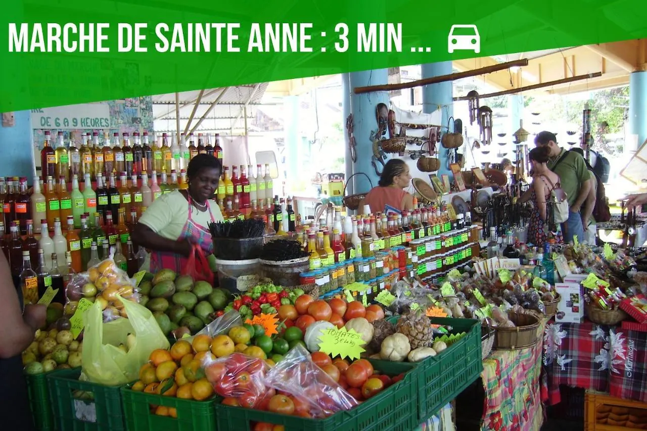 La Villa Noemie - Parking - Proche Des Plages Sainte-Anne 0*,  Martinique