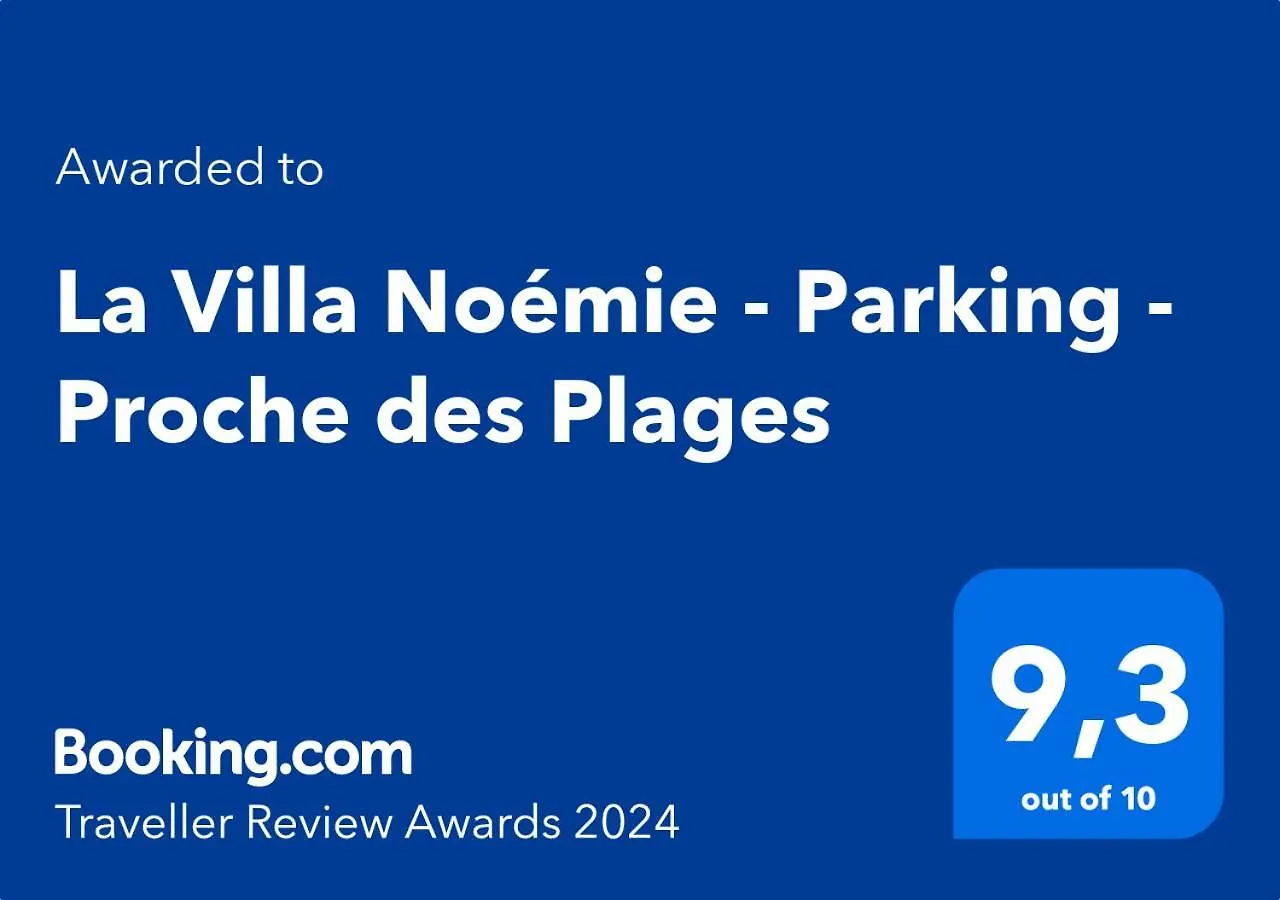 La Villa Noemie - Parking - Proche Des Plages location